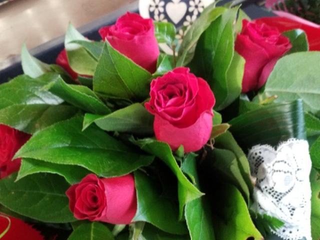 Le bouquet de rose rouge, pour une Saint Valentin pleine d'amour